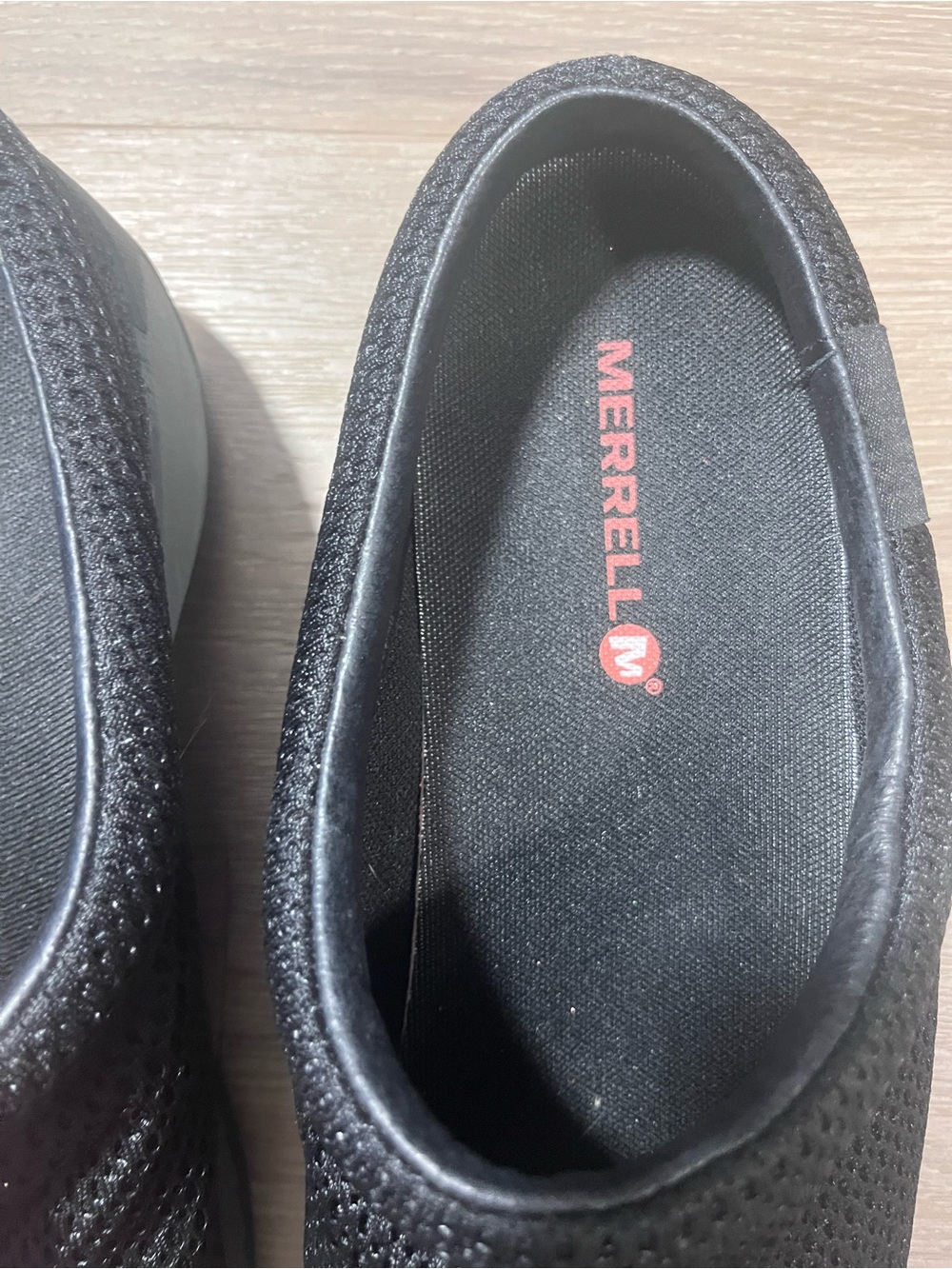 Merrell Encore Breeze Black Mesh Slip On Clogs Mules Size 10 - Picture 3 of 7